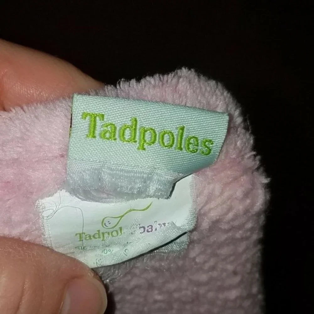 Tadpoles Ladybug Pink Fleece Baby Security Blanket Lovey Girl SOFT